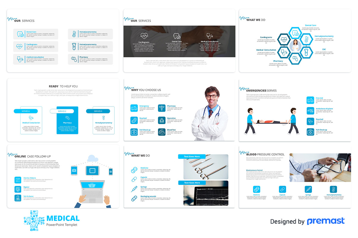 Medical Presentation template, a Presentation Template by Premast (Photo 9 of 19)