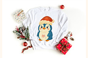 Cute Winter & Christmas Clipart Set, a Seasonal Illustration by Bielousova Art (Thumbnail 7 of 8)