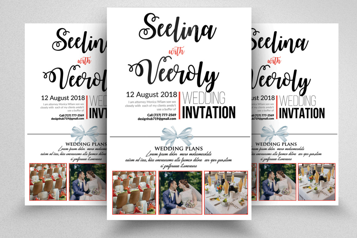Save The Date Flyer, a Flyer Template by Psd Templates (Photo 1 of 2)