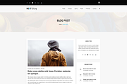 Nextblog - Blog Web template PSD, a Templates & Theme by Themeix (Thumbnail 3 of 6)