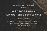 Woodcrafter Sans - 4 Font Family, a Sans Serif Font by Greg Nicholls (Thumbnail 6 of 9)