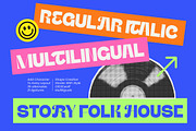 Story Folk House Display Sans, a Sans Serif Font by timelesstype.co (Thumbnail 1 of 10)
