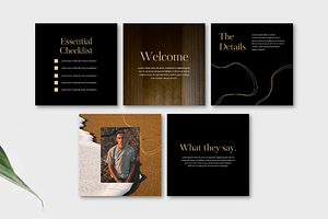 Luxe Social Media Template