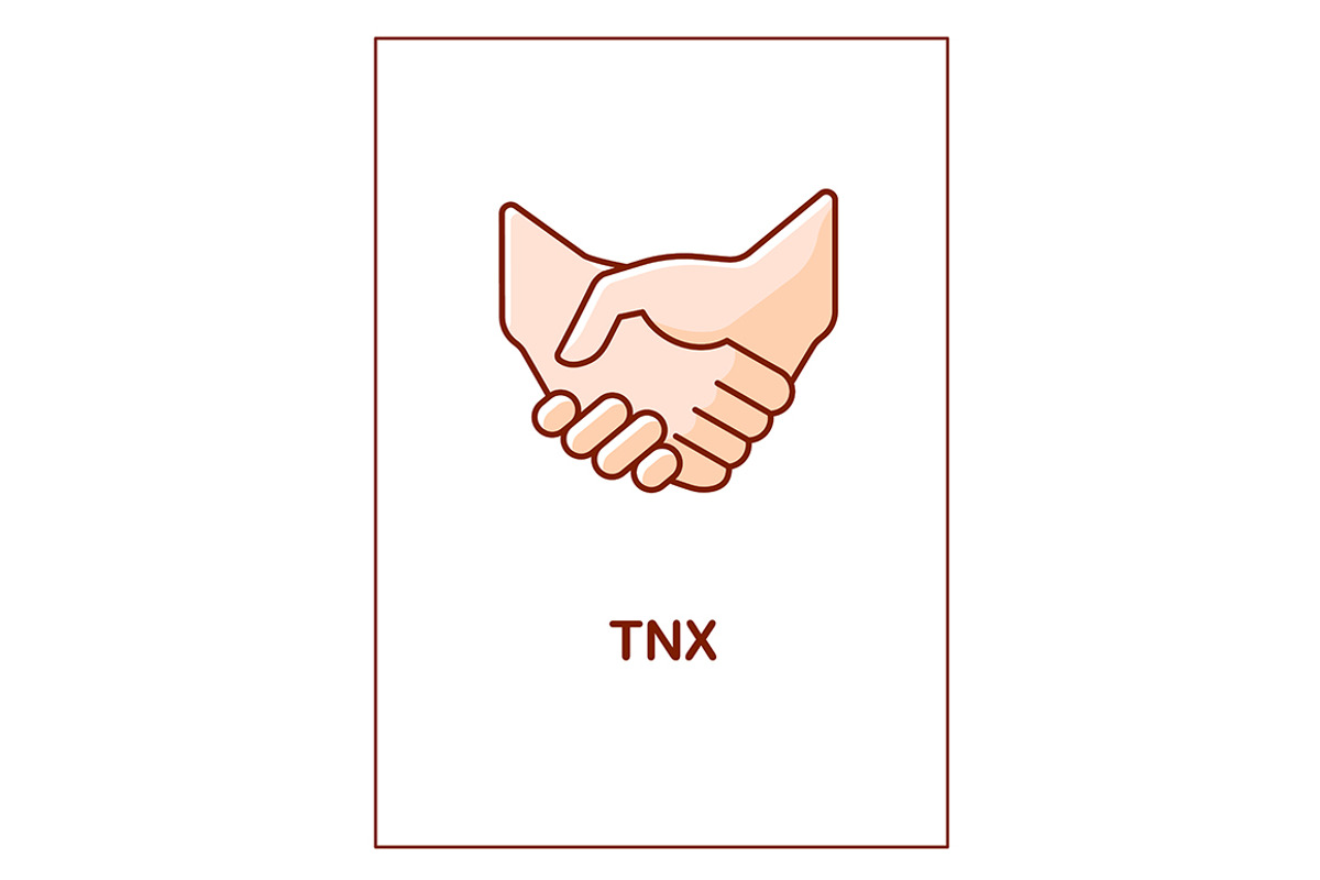 Thanks for support friend postcard, a Flyer Template by IMG Visuals