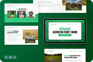 Organic Agriculture Farm Keynote, a Presentation Template by Annora Studio