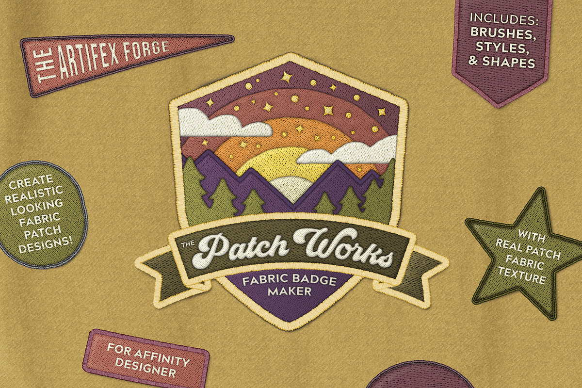 The Patch Works - Fabric Badge Maker, a Brushes & More by The Artifex Forge (Photo 1 of 11)