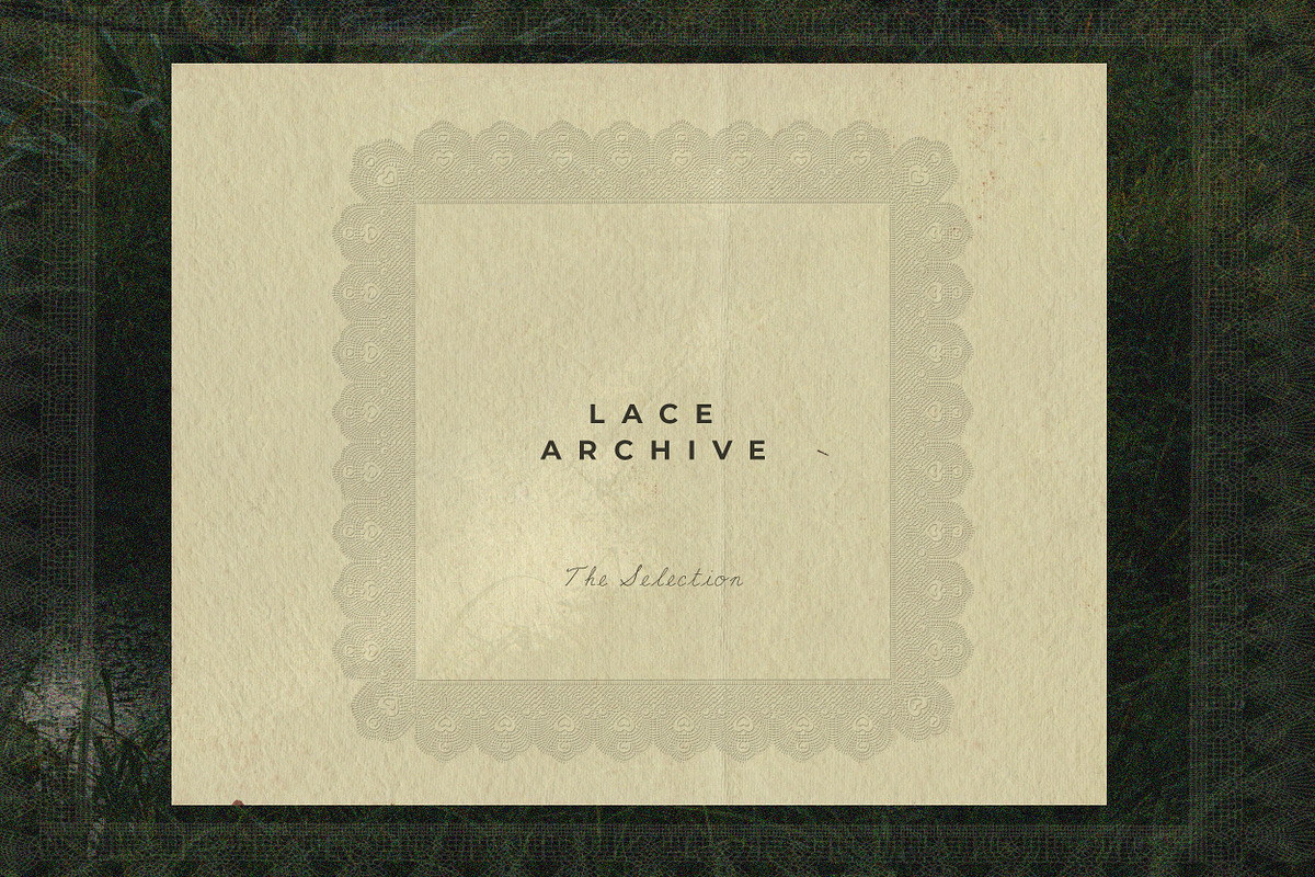 Vintage Lace Handkerchief Collage, an Object Graphic by Laras Wonderland (Photo 4 of 12)
