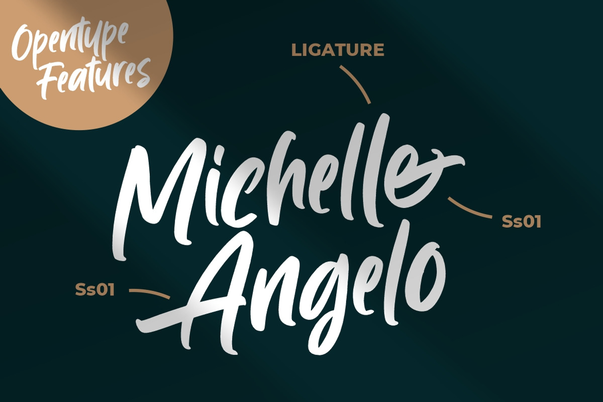 Wyattiky Stylish Brush, a Script Font by Creatype Studio (Photo 4 of 9)