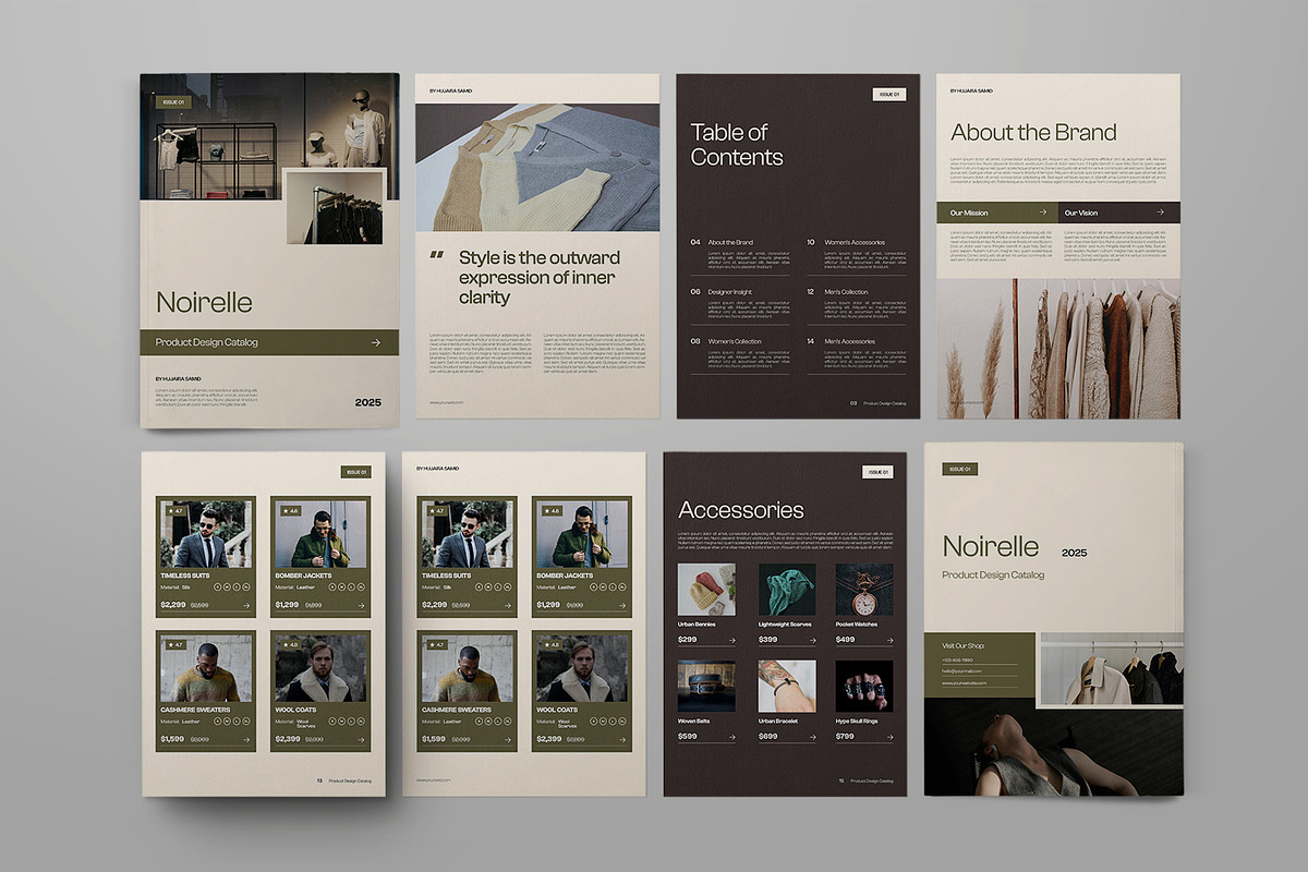 Fashion Product Catalog Magazine, a Magazine Template by Portocraft (Photo 6 of 6)