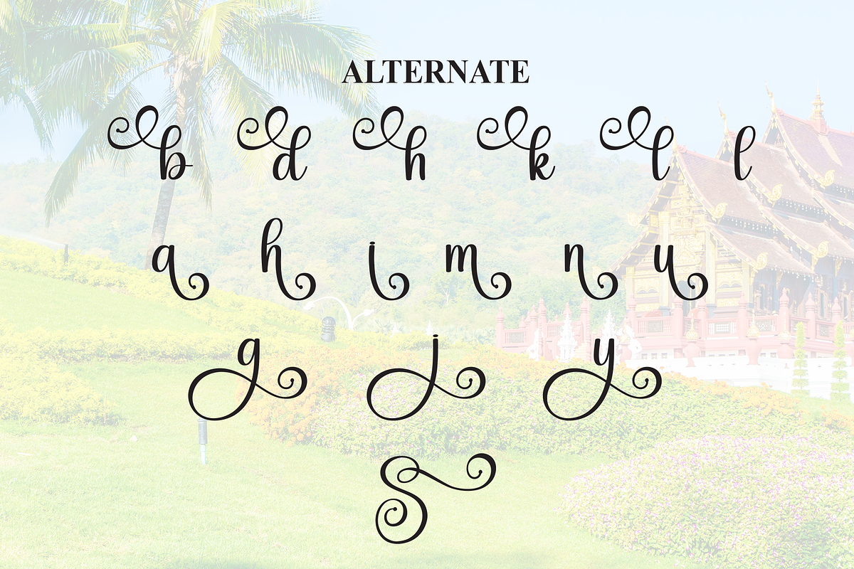 Stayland | Script Font, a Handwritten Font by Scratchones (Photo 8 of 9)