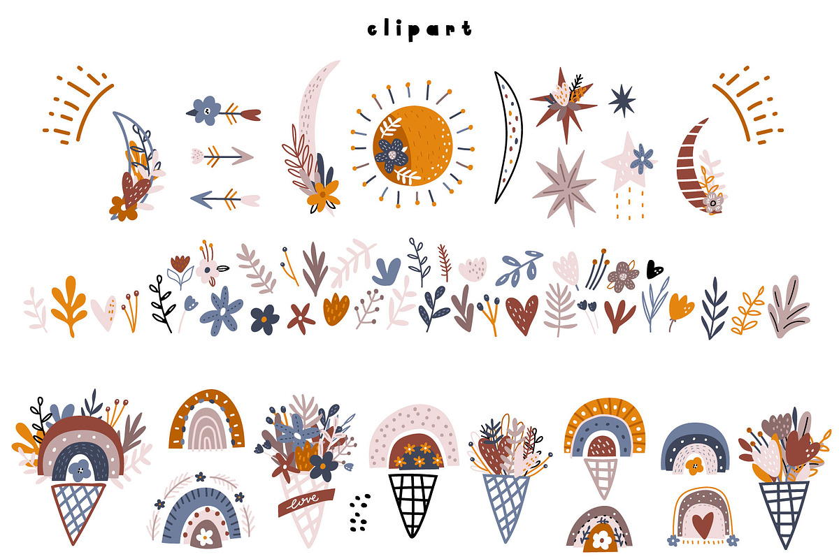 BOHO dreams, a Pattern Graphic by solmariart (Photo 4 of 9)