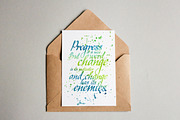ArfaQuill Calligraphic Script, a Script Font by lissius (Thumbnail 5 of 9)