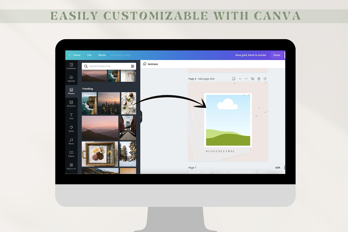 Green Instagram Story Template Canva, a Social Media Template by Boltik Studio (Photo 5 of 8)