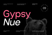 Gypsy Nue, a Sans Serif Font by Webhance Studio (Thumbnail 1 of 10)