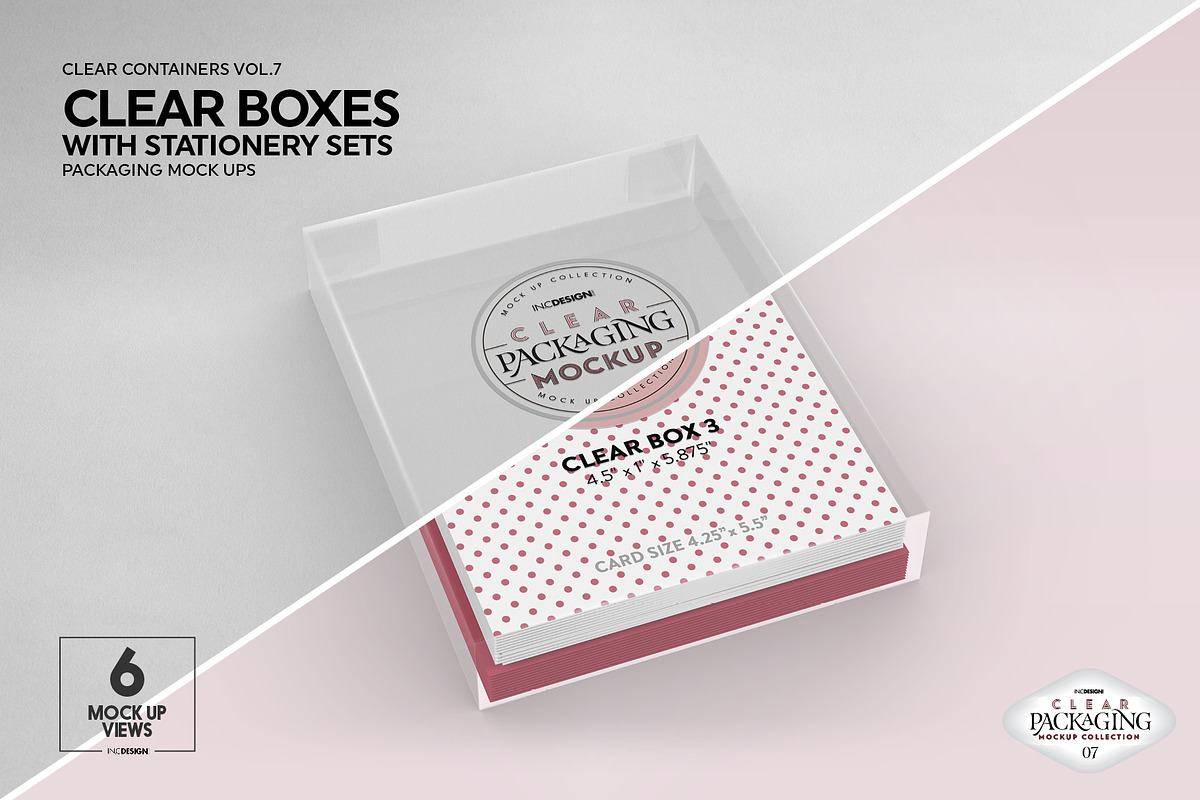 07 Clear Container Packaging Mockups, a Cups & Container Mockup by INCDesign (Photo 23 of 28)