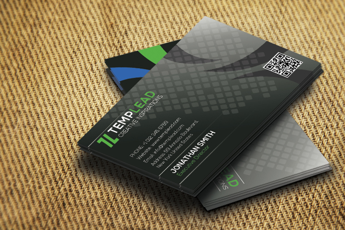 Corporate Business Card SE0272, a Card Template by annozio (Photo 2 of 3)