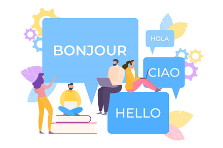 Online multi language translator