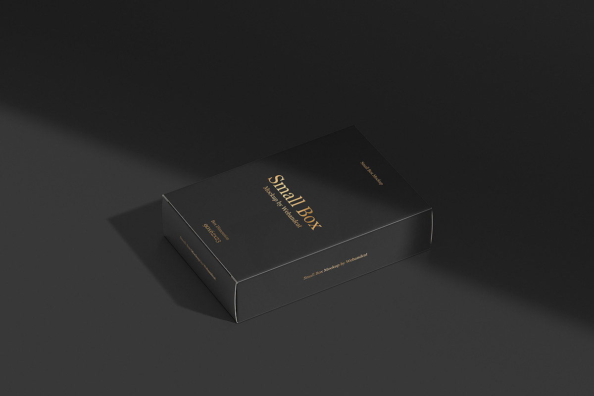 Small Box Mockup, a Packaging Mockup by WebAndCat (Photo 9 of 40)