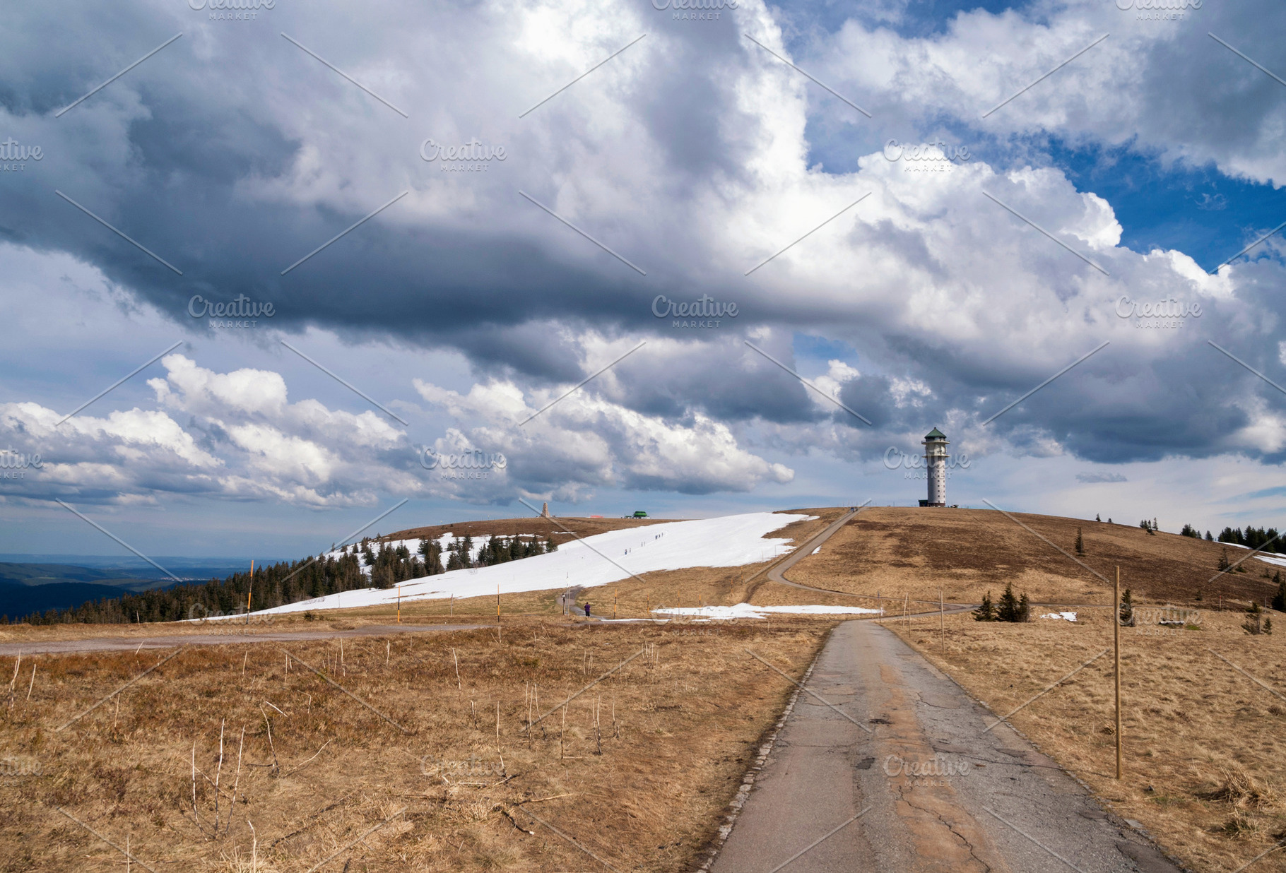 The Feldbergturm tower in the Black Forest, a Nature Photo by John Stuij Photography