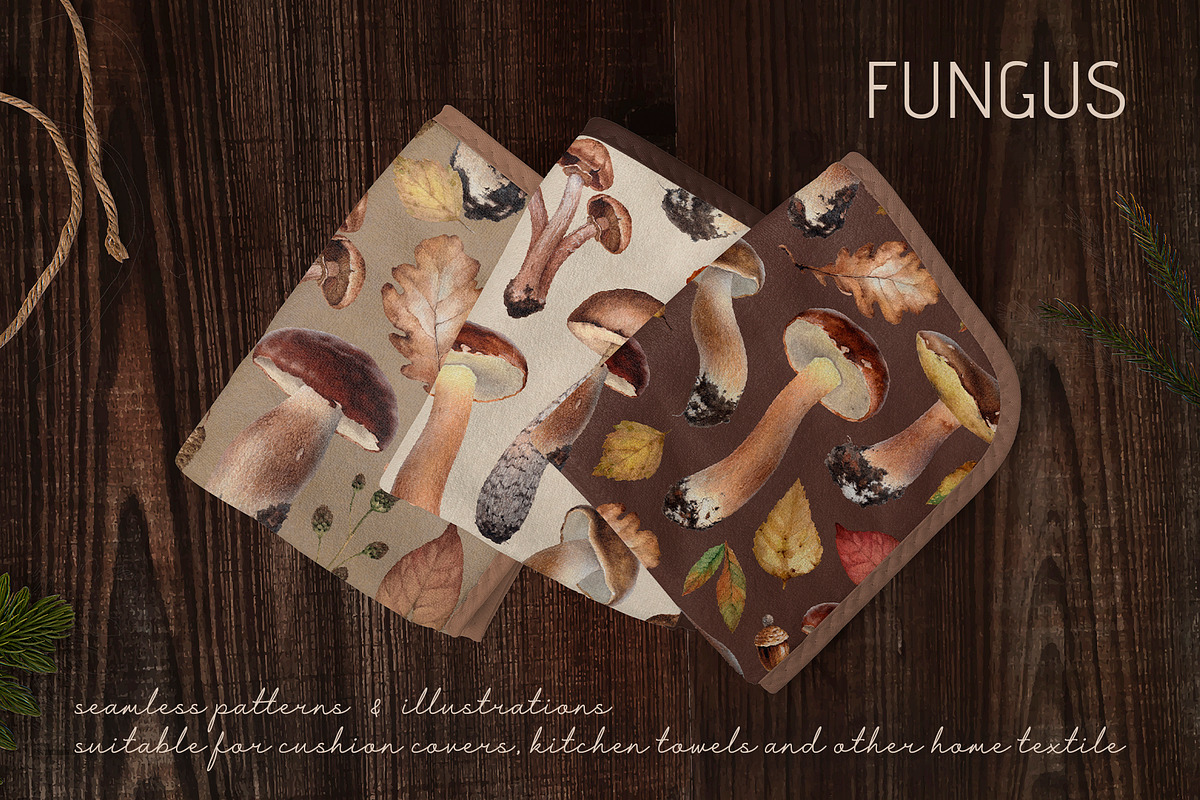 Fungus, a Pattern Graphic by Sundra (Photo 7 of 13)