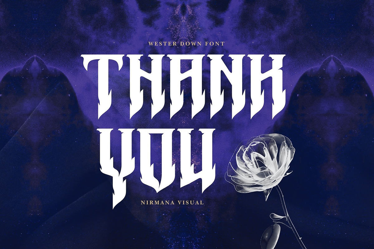 Westa Gothic - Blackletter Font, a Blackletter Font by Nirmana Visual (Photo 11 of 11)
