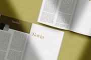 Novia Mini Magazine Mock-Up Kit, a Print Template by Eugene Tantsurin (Thumbnail 12 of 12)