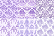 Lavender Damask Seamless Patterns, a Pattern Graphic by PrintablesByFranklyn (Thumbnail 2 of 4)