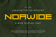 Norwide - Wide Display Font