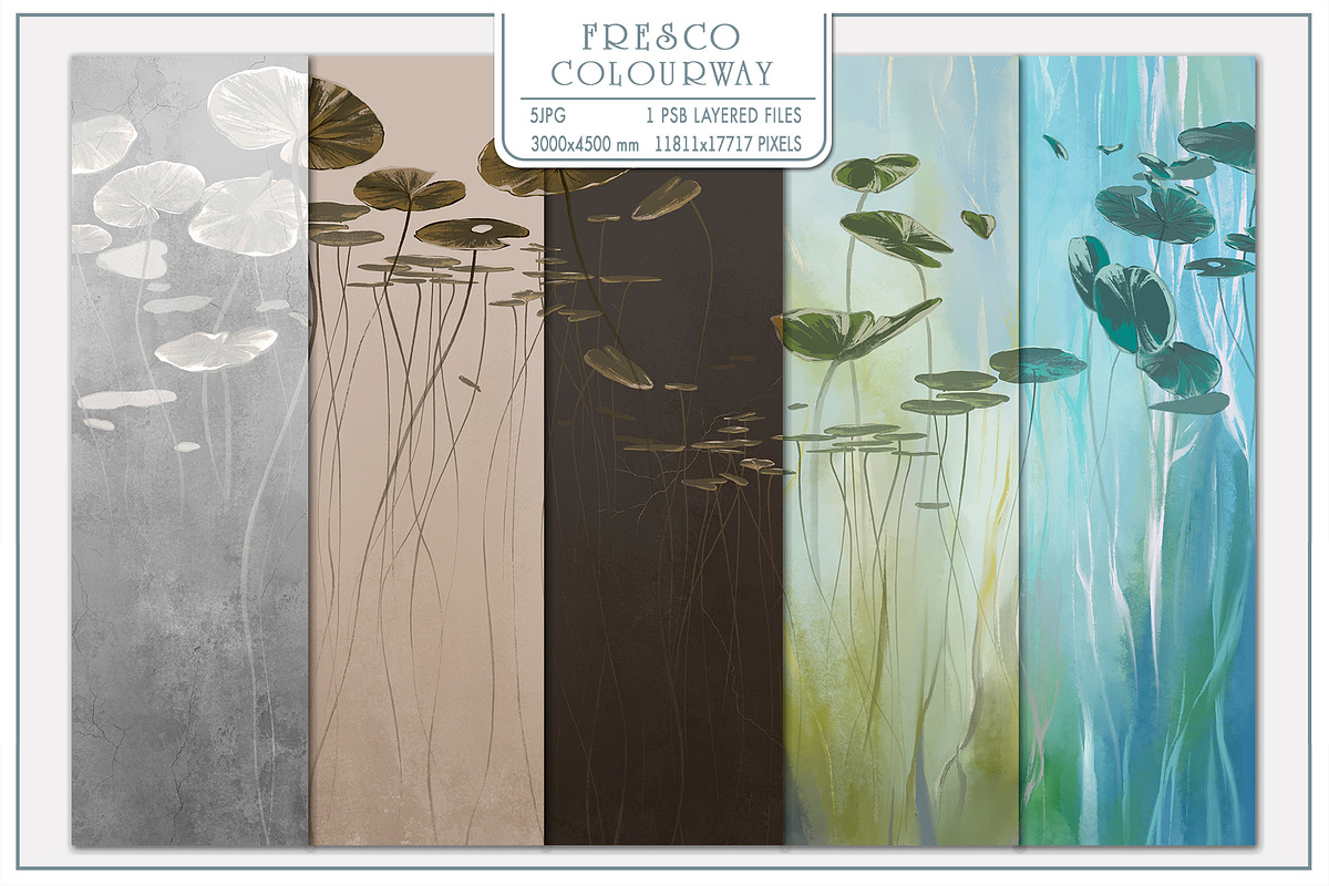 Fresco collection Water Dreams, a Wallpaper Graphic by Natalia0307 (Photo 2 of 14)