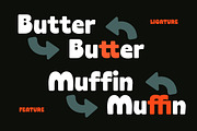Oven Bake – Bold Retro Display Font, a Font by Versetype (Thumbnail 4 of 15)