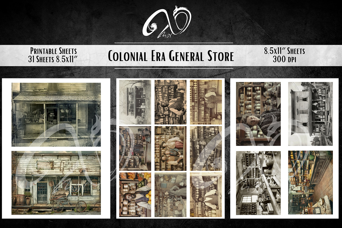 Vintage Photo Colonial Era, a Background Graphic by NiiiNArt