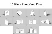 Paper Bag Mockup, a Merchandise Mockup by graphictime (Thumbnail 12 of 12)