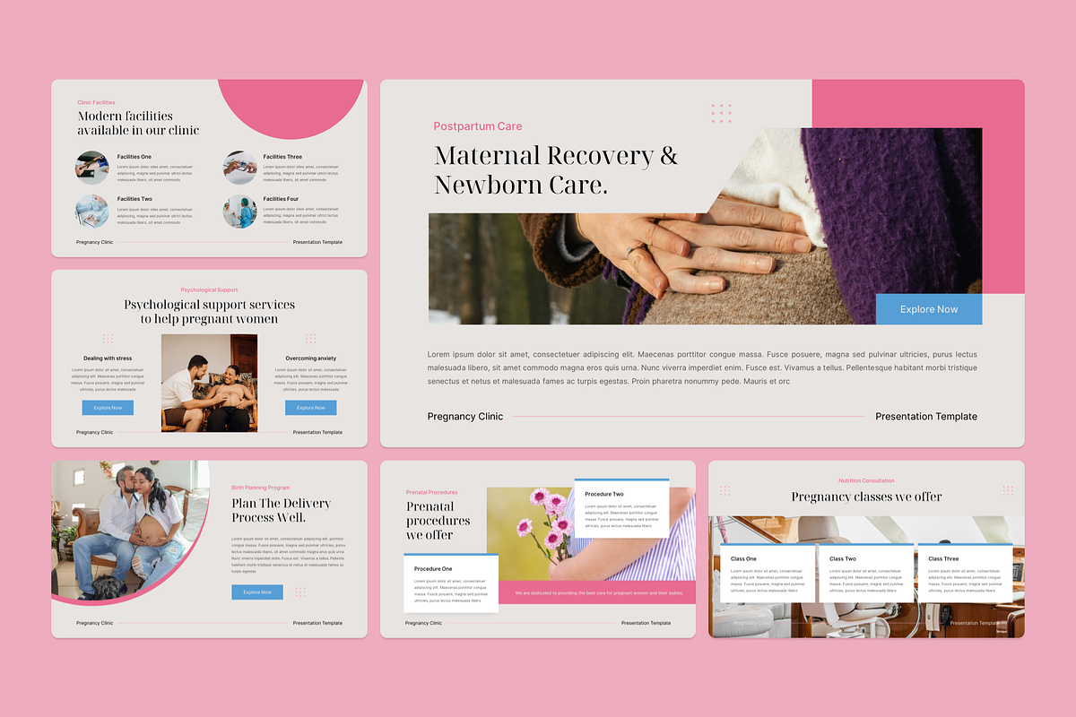 Pregnancy Clinic Google Slide, a Presentation Template by YossyOneStd (Photo 5 of 6)