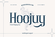 Hoojuy | Serif Classic Modernism, a Serif Font by twinstd (Thumbnail 1 of 13)
