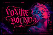 Vonire Bound Typeface, a Blackletter Font by alit design (Thumbnail 1 of 20)