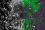 Recolor Artwork / Picture Effect, a Preset Add-On by B/B STUDIO (Thumbnail 6 of 11)