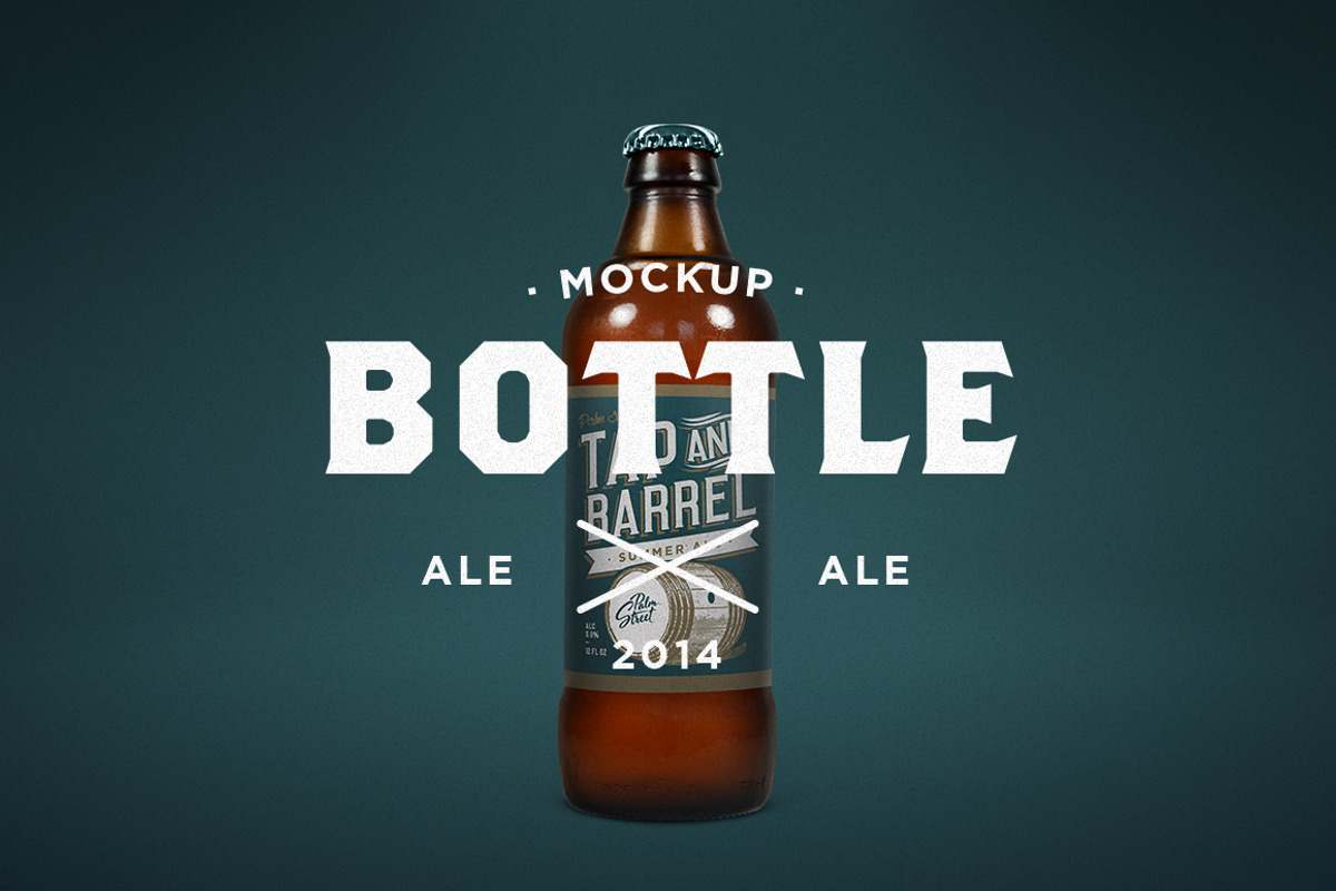 Summer Ale Mock-Up, a Product Mockup by Palm Street Creative (Photo 1 of 3)