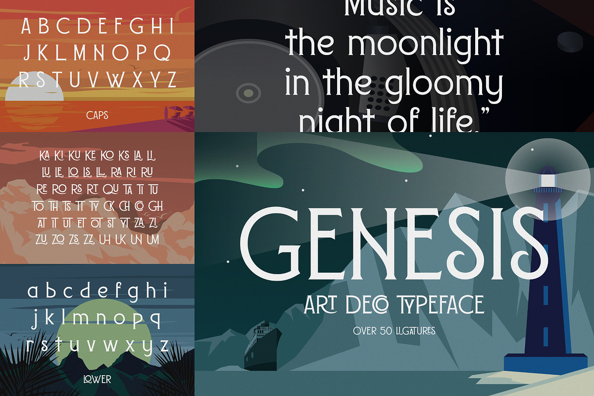 The Christmas Font Bundle (75 Fonts), a Sans Serif Font by HipFonts (Photo 5 of 11)
