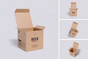 Box Mockup, a Packaging Mockup by HanaSaka_Studio