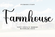 Farmhouse, a Handwritten Font by InermediaSTUDIO (Thumbnail 1 of 7)
