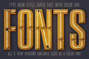 Condensed Neon 3D Lettering, a Graphic by TVartworks (Thumbnail 10 of 21)