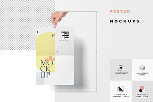 Tabloid Poster Mockups