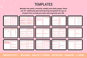 Cute Digital Life Planner 750+ pages, a Templates & Theme by SunshineStudioBoutique (Thumbnail 7 of 9)