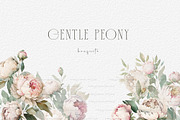 Gentle Peony Floral, a Decorative Illustration by heyiamalice (Thumbnail 4 of 10)
