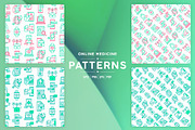 Online Medicine Patterns Collection, a Pattern Graphic by Alex Blogoodf (Thumbnail 5 of 8)
