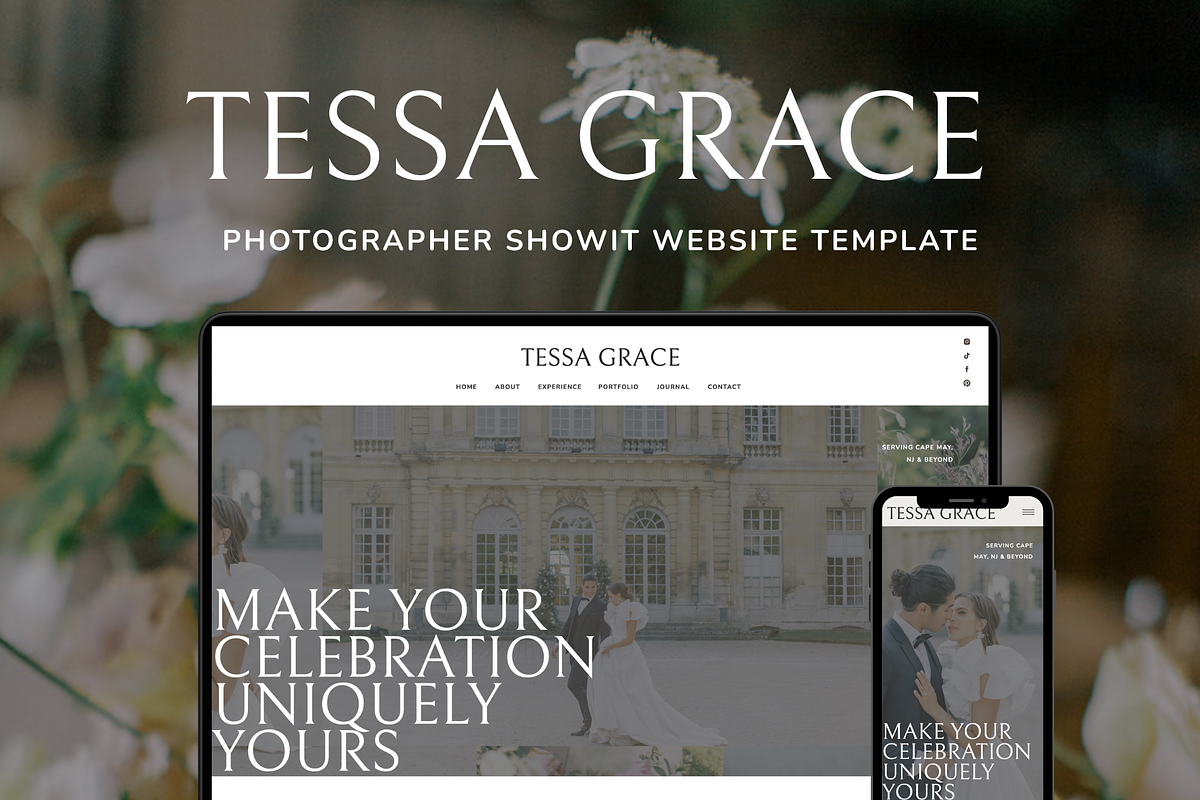 Showit Website Template, a Websites & App Template by laurasnyderdesign (Photo 2 of 6)