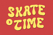 Funky Madness - Retro Font, a Script Font by AQR Studio (Thumbnail 2 of 9)