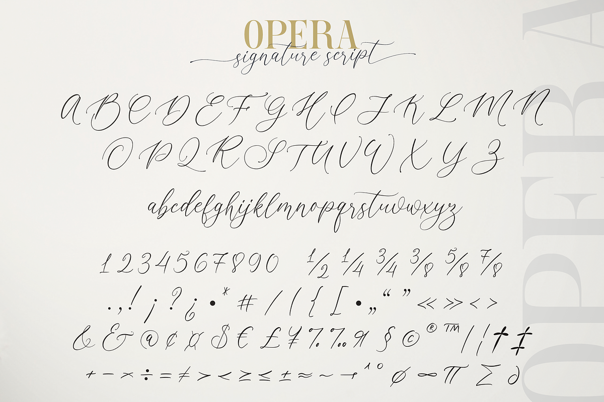 Opera Signature | Font Duo, a Serif Font by Larin Type Co. (Photo 14 of 15)