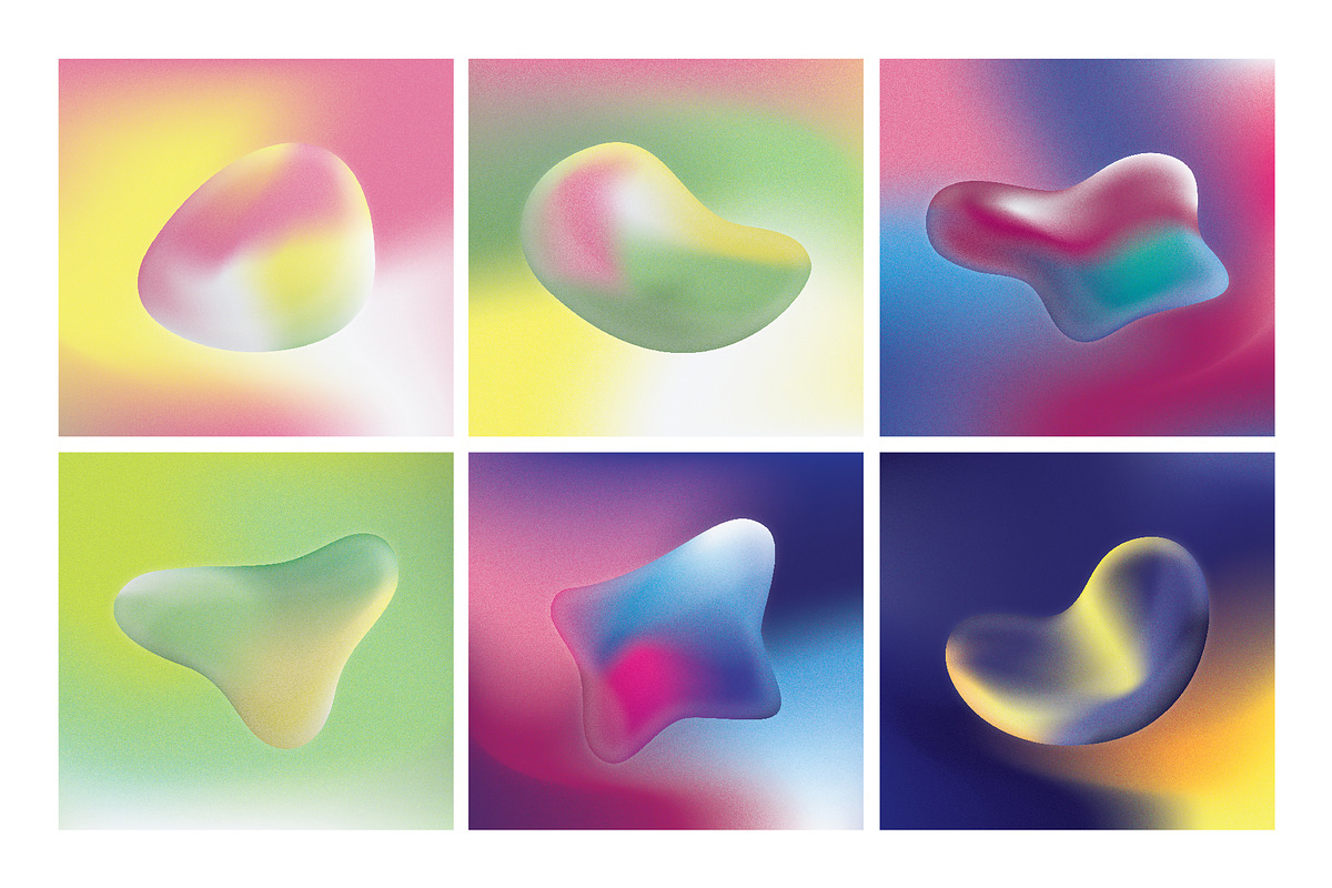 Abstract Shapes & Gradients, an Illustration by Chris Broderick (Photo 2 of 6)