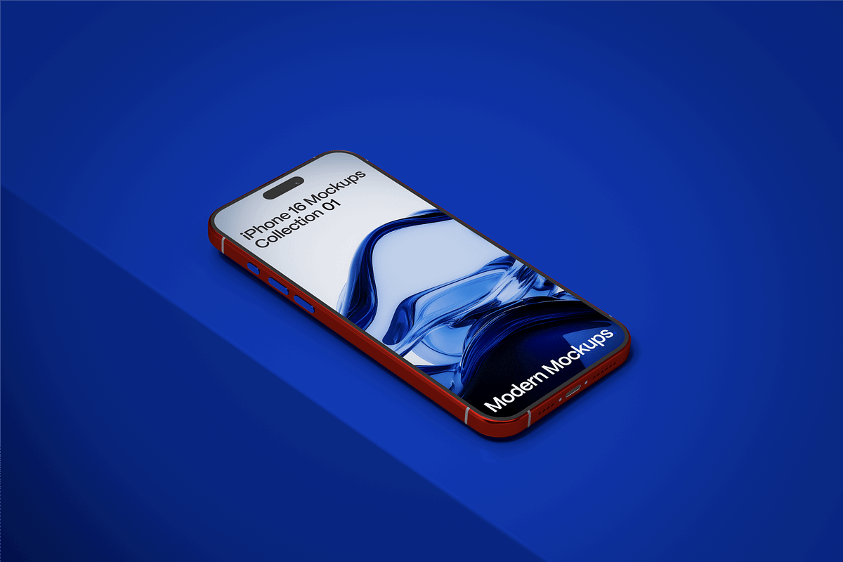 iPhone 16 Mockup Pack, an iPhone Mockup by Modern Mockups (Photo 4 of 7)